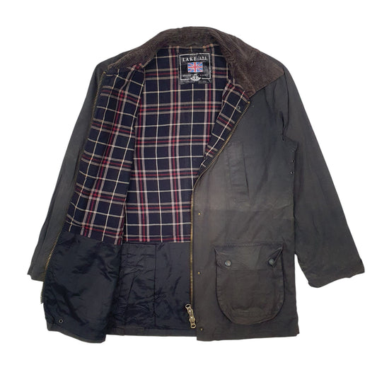 Mens Green Lake Line Coat