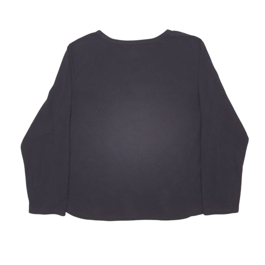 Womens Black Disney Sleep Wear Long Sleeve T Shirt