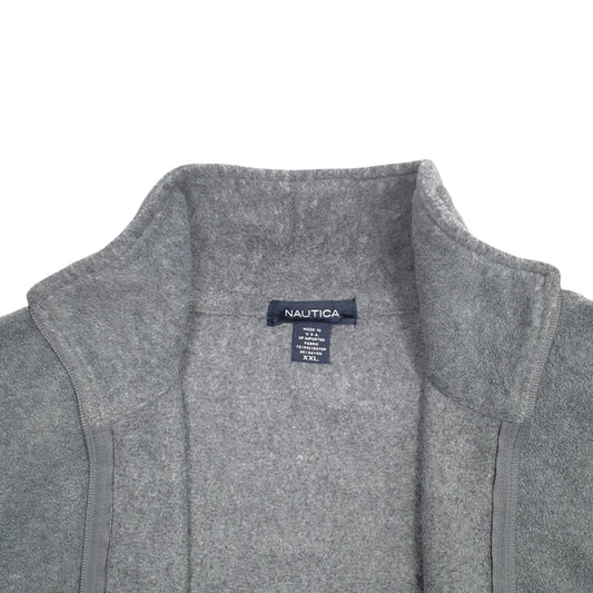 Mens Grey Nautica Made In USA Hoodie Coat