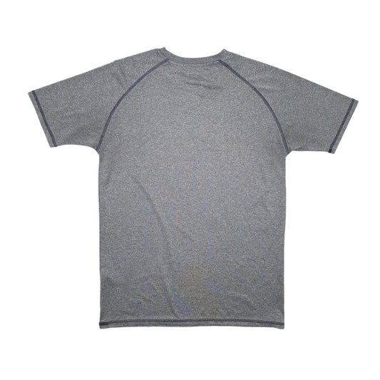 Mens Grey KA Knights Active Wear Bulldog Football Short Sleeve T Shirt