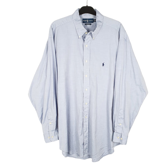 Mens Blue Ralph Lauren Long Sleeve Shirt