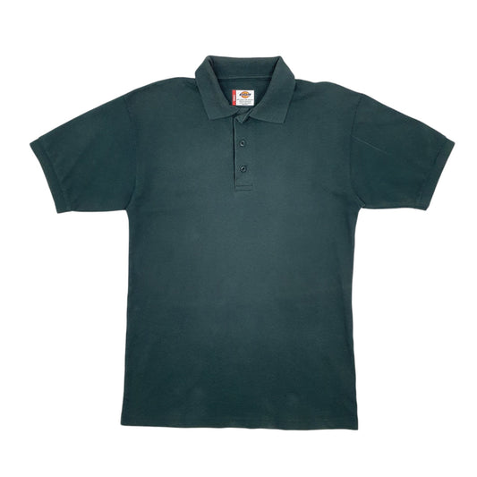 Mens Green Dickies Short Sleeve Polo Shirt