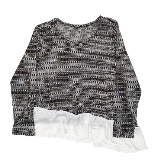 Womens Black Hannah Long Sleeve T Shirt