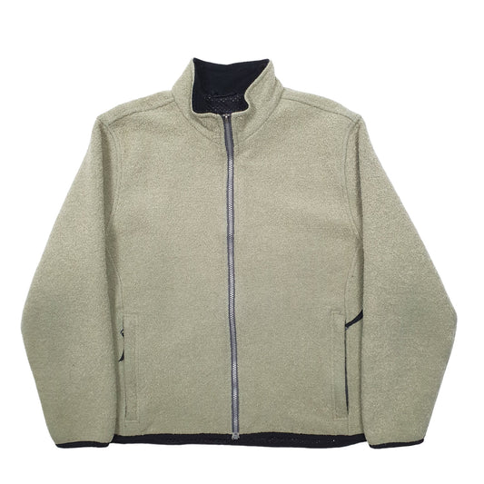 Womens Green Woolrich Full Zip Jumper