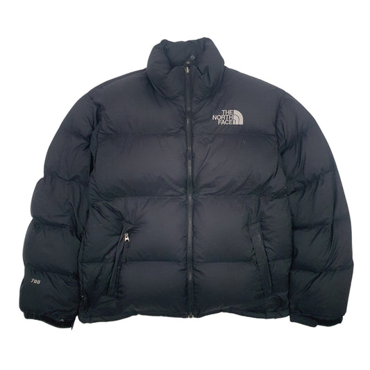 Mens Black The North Face Nuptse 700 Coat