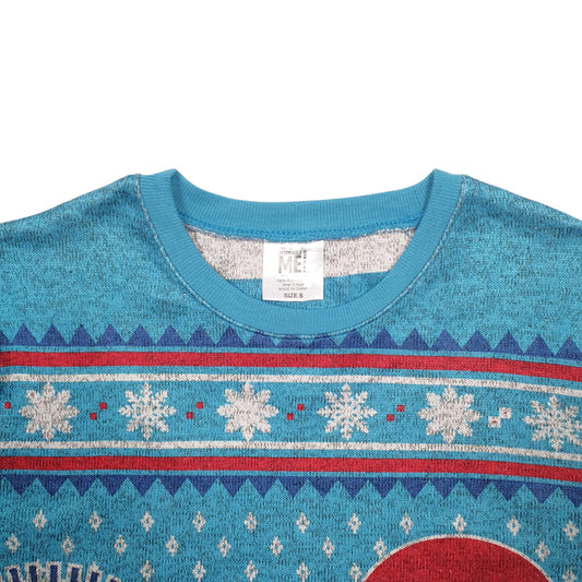 Mens Blue Despicable Me Minions Crewneck Jumper