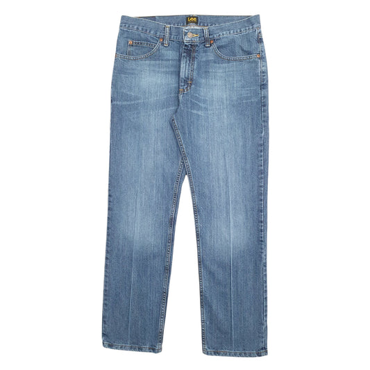 Mens Blue Lee Casual JeansW33 L30