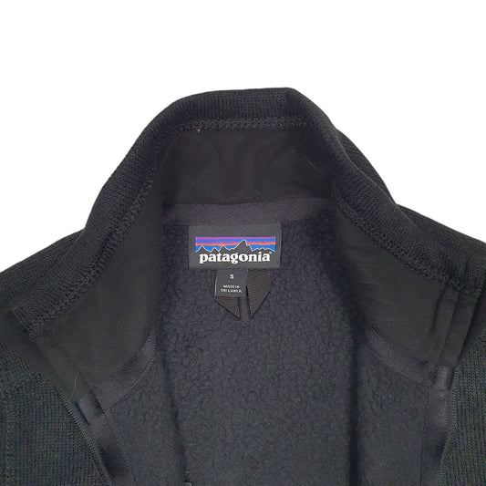 Womens Black Patagonia Quarter Zip Coat