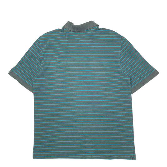 Mens Blue Lacoste Short Sleeve Polo Shirt