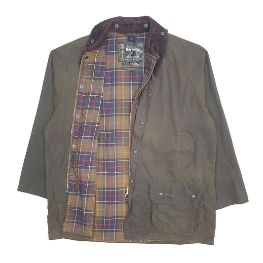 Mens Green Barbour Beaufort Coat