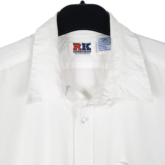 Mens White Rifle Kaynee Long Sleeve Shirt