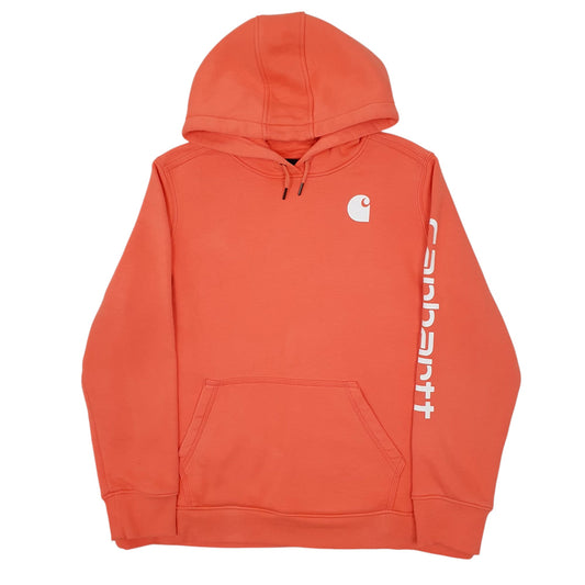 Mens Pink Carhartt Hoodie Jumper