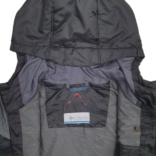 Womens Black Columbia Omni Heat Crewneck Coat