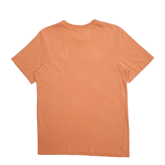 Mens Orange Nike Short Sleeve T Shirt
