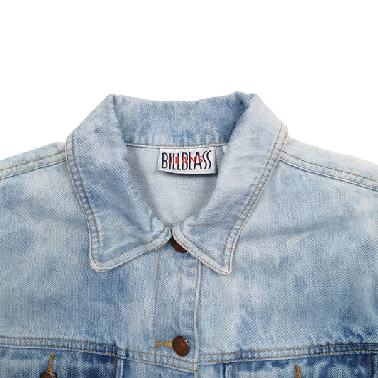 Womens Blue Billblass Jeans Christmas Santa Clause Coat