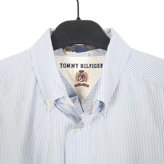Mens White Tommy Hilfiger Long Sleeve Shirt