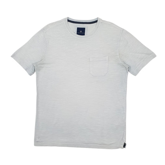 Mens Blue Crew Clothing Co Short Sleeve T Shirt