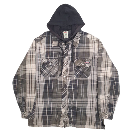 Mens Green Dickies Hoodie Coat