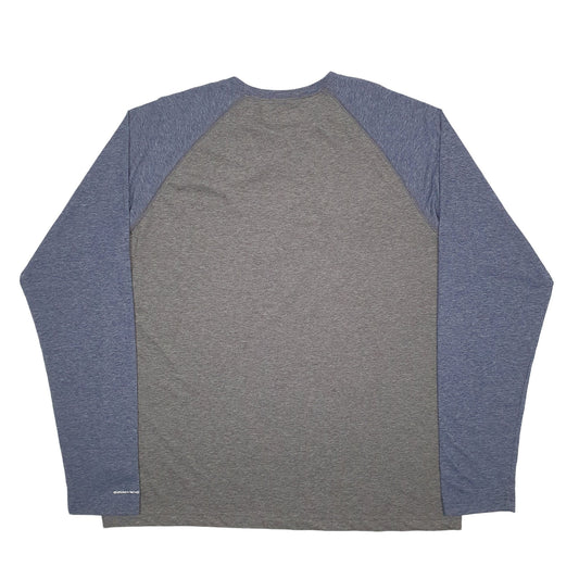 Mens Grey Columbia Sportswear Long Sleeve T Shirt