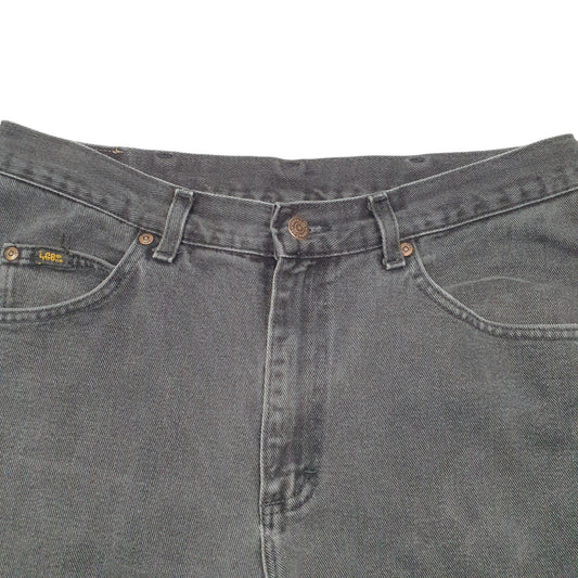 Mens Black Lee Casual JeansW32 L30