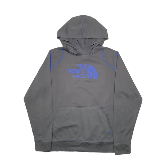 Mens Grey The North Face Active Sports Running Hoodie Jumper