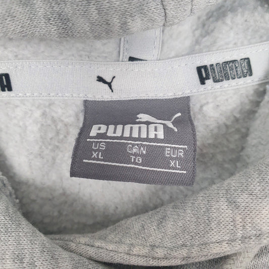 Womens Grey Puma Hoodies Jumper