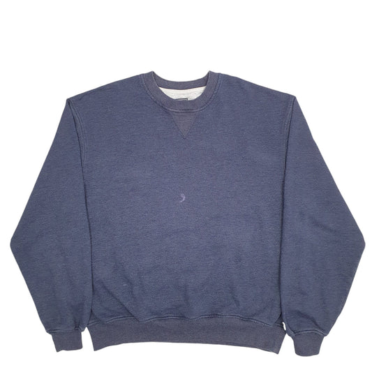 Mens Blue Champion Crewneck Jumper