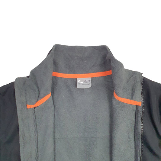 Mens Grey Champion Full Zip Jumper