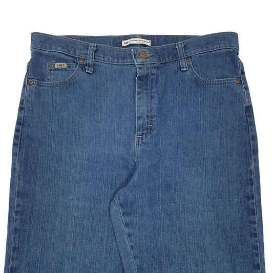 Womens Blue Lee Relaxed JeansW34 L30