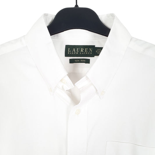 Mens White Lauren Ralph Lauren Long Sleeve Shirt