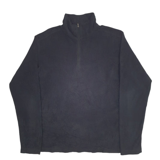 Womens Black Patagonia Quarter Zip Jumper