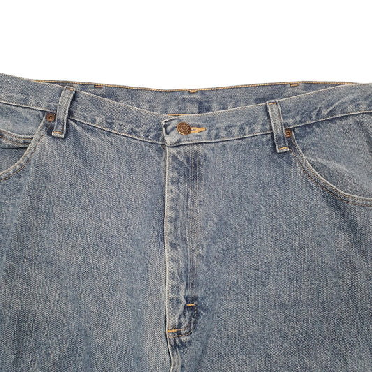 Mens Blue Wrangler Casual JeansW40 L30
