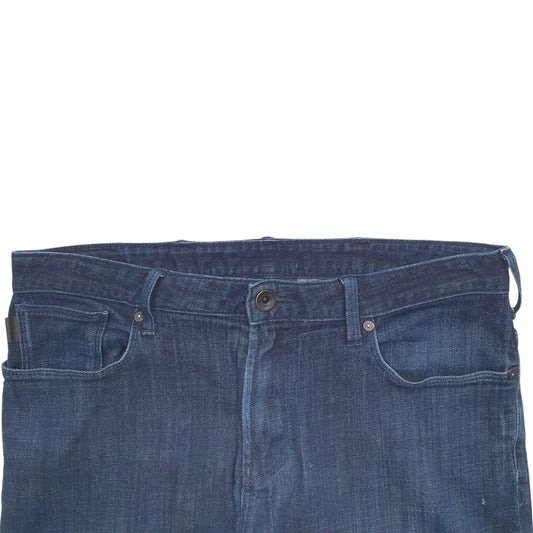 Mens Blue Armani Stretch Fit Casual JeansW32 L30