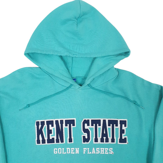 Mens Blue Champion Kent State Golden Flashes Hoodie Jumper