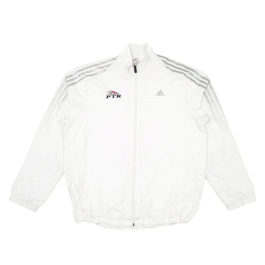 Mens White Adidas Climacool Coat