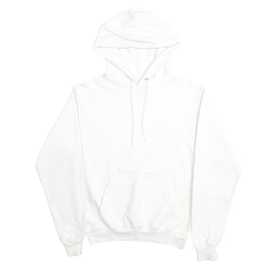 Mens White Champion 2017 Hoodie Jumper