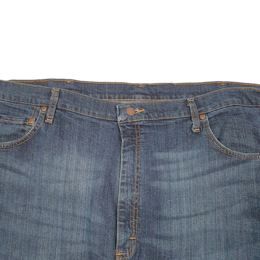 Mens Blue Wrangler Casual JeansW42 L30