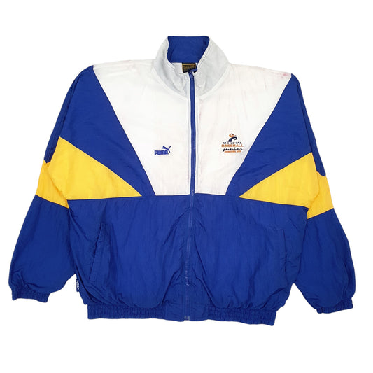 Mens Blue Puma Vintage 00s Coat