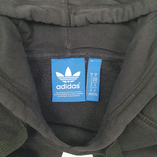 Mens Black Adidas Full Zip Jumper