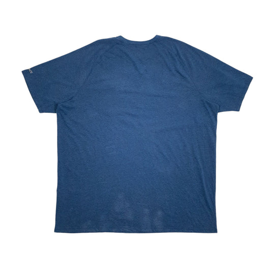Mens Blue Carhartt Relaxed Fit Short Sleeve T Shirt