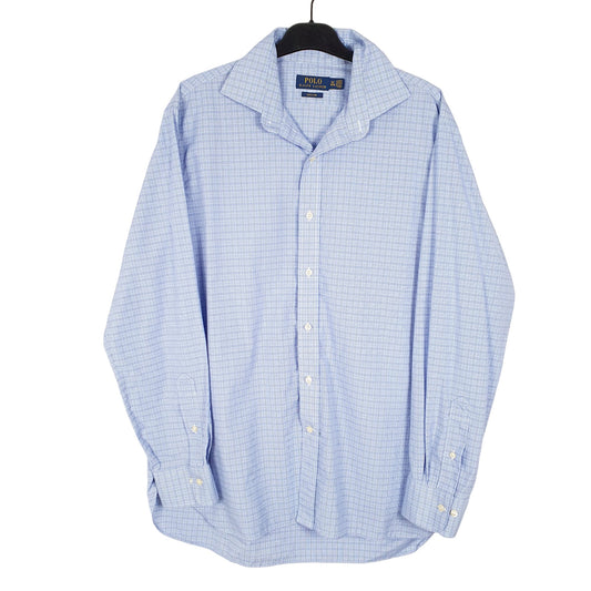 Mens Blue Polo Ralph Lauren Long Sleeve Shirt