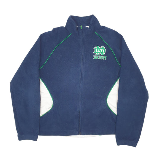 Womens Navy Adidas Irish Full Zip Jumper