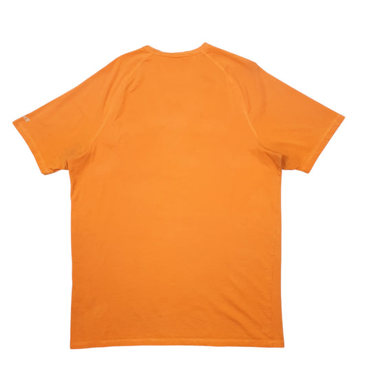 Mens Orange Carhartt Short Sleeve T Shirt