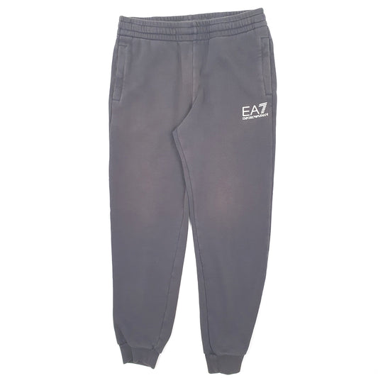 Mens Grey Emporio Armani Jogger Trousers
