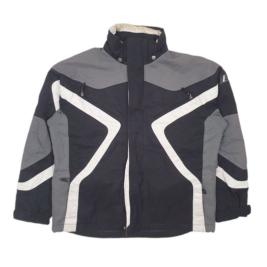 Mens Black Emotional Quality Biker Coat