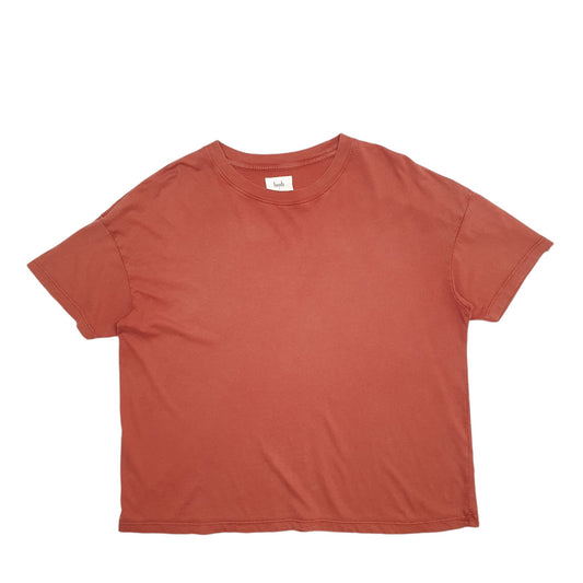 Mens Brown Hish Short Sleeve T Shirt