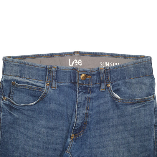 Mens Blue Lee Casual JeansW32 L30