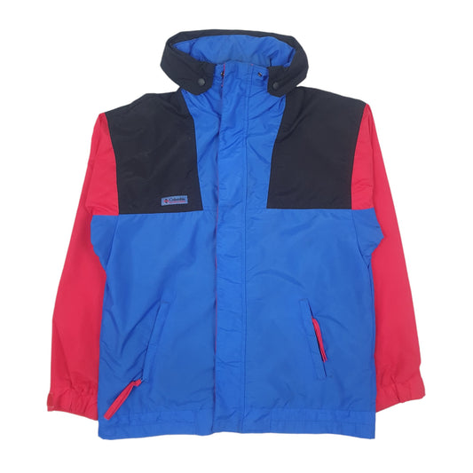 Mens Blue Columbia Sportswear Company Vintage Colour Block Coat