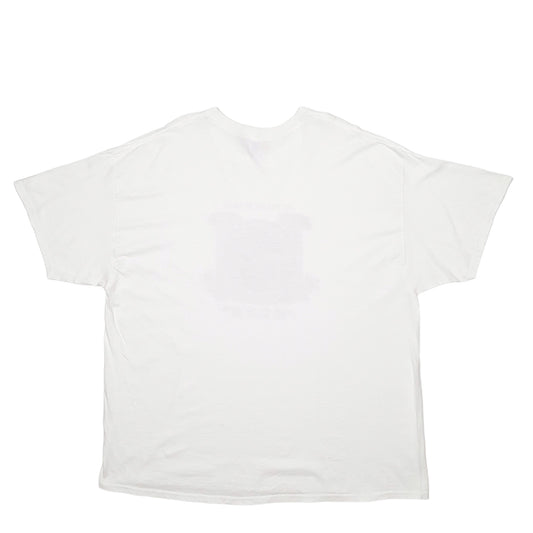 Mens White Gildan Atlanta Short Sleeve T Shirt