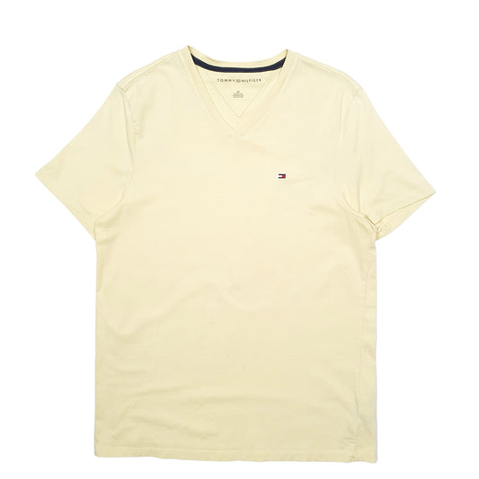 Mens Yellow Tommy Hilfiger Short Sleeve T Shirt